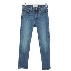 Everlane Jeans High Rise Ankle Skinny Medium Wash Denim Blue